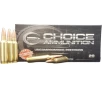 Choice 25 Creedmoor Ammo 115 Grain Barnes Triple-Shock X Solid Hollow Point Lead Free Box of 20