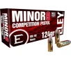 Eley Minor 9 Competition 9mm Luger Ammo 124 Grain Full Metal Jacket Case of 1000  20 boxes of 50 