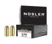 Nosler ASP 40 S W Ammo 180 Grain Jacketed Hollow Point Box of 20