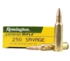 Remington Core-Lokt 250 Savage Ammo 100 Grain Jacketed Soft Point Box of 20