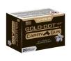 Speer Gold Dot Carry Gun 40 S W Ammo 165 Grain Speer G2 Jacketed Hollow Point Box of 20