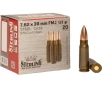 Sterling Steel Case 7 62x39mm Ammo 123 Grain Full Metal Jacket Box of 20