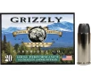 Grizzly Cartridge Bear Load 454 Casull Ammo 400 Grain Flat Nose Box of 20