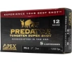 Apex Predator TSS 12 Gauge Ammo 3  BB Tungsten Shot 2 oz Box of 5