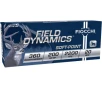 Fiocchi Field Dynamics 360 Buckhammer Ammo 200 Grain Jacketed Soft Point Case of 200  10 Boxes of 20 