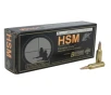 HSM Varmint Gold 17 Remington Fireball Ammo 25 Grain Berger Varmint Jacketed Hollow Point Box of 20