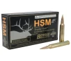 HSM Trophy Gold 7mm STW Ammo 168 Grain Berger Hunting VLD  Very Low Drag  Jacketed Hollow Point Box of 20