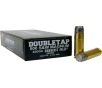 DoubleTap Hardcast Solid 500 S W Magnum Ammo 400 Grain Flat Nose Box of 20