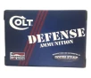 DoubleTap Colt Defense 9mm Luger Ammo 124 Grain Jacketed Hollow Point Box of 20