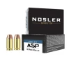 Nosler ASP 45 ACP Ammo 185 Grain Jacketed Hollow Point Box of 20