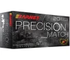 Barnes Precision Match 6mm ARC Ammo 105 Grain Barnes Match Burner Jacketed Hollow Point Box of 20