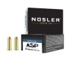 Nosler ASP 38 Special Ammo 125 Grain Jacketed Hollow Point Box of 20
