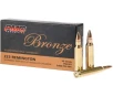 PMC Bronze 223 Remington Ammo 55 Grain Full Metal Jacket Box of 20