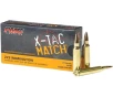 PMC X-Tac Match 223 Remington Ammo 77 Grain Sierra MatchKing Open Tip Match Box of 20