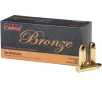 PMC Bronze 38 Special Ammo 132 Grain Full Metal Jacket Box of 50