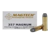 Magtech Cowboy Action 357 Magnum Ammo 158 Grain Flat Nose Box of 50