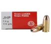 Sellier   Bellot 9mm Luger Ammo 115 Grain Jacketed Hollow Point Box of 50