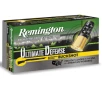 Remington Ultimate Defense Managed-Recoil 12 Gauge Ammo 2-3 4   4 Buckshot 21 Pellets Box of 5