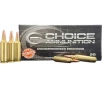 Choice 22 Creedmoor Ammo 70 Grain Barnes Triple-Shock X Solid Hollow Point Lead Free Box of 20