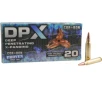 Cor-Bon DPX 223 Remington Ammo 62 Grain Solid Hollow Point Lead Free Box of 20