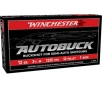 Winchester Autobuck 12 Gauge Ammo 2-3 4   1 Buck Lead Shot 12 Pellets Box of 5