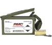 PMC X-Tac 5 56x45mm NATO Ammo 55 Grain Full Metal Jacket Ammo Can of 840  84 10-Round Clips in Bandoleers 