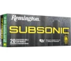 Remington Subsonic 360 Buckhammer Ammo 250 Grain Bonded Jacketed Hollow Point Box of 20