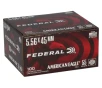 Federal American Eagle 5 56x45mm NATO Ammo 55 Grain Full Metal Jacket Case of 500  5 Boxes of 100 