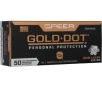 Speer Gold Dot 9mm Luger Ammo 115 Grain Bonded Jacketed Hollow Point Box of 50