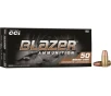 Blazer Brass Clean Fire Suppressor Subsonic 9mm Luger Ammo 147 Grain Full Metal Jacket Box of 50
