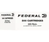 Federal Training 223 Remington Ammo 55 Grain Full Metal Jacket Box of 500