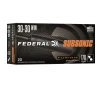 Federal Premium Fusion Subsonic 30-30 Winchester Ammo 170 Grain Jacketed Soft Point Box of 20