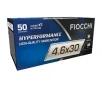 Fiocchi Hyperformance Defense 4 6x30mm HK Ammo 38 Grain Polymer Tip Box of 50