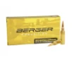 Berger Ammunition  6 5 Creedmoor 153 5gr LR Hybrid  20 Box