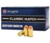 Atlanta Arms Classic Match Grade Ammo  380 ACP 100gr FMJ 800 fps 50 ct