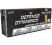 Fiocchi Pistol Shooting Dynamics Handgun Ammunition  44 Mag 240 gr JSP 1310 fps 50 ct