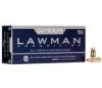 Speer Lawman Handgun Ammunition 9mm Luger 147 gr  TMJ 985 fps 50 ct