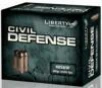 Liberty Civil Defense Handgun Ammunition  40 S W 60 gr SCHP 2000 fps 20 ct