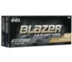 CCI Blazer Brass Handgun Ammunition  30 SC 115 gr FMJ 1150 fps 50 ct