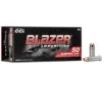 CCI Blazer Aluminum Handgun Ammunition  38 Spl  p 158 gr  FMJ 850 fps 50 ct