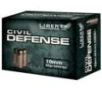 Liberty Civil Defense Handgun Ammunition 10mm Auto 60 gr SCHP 2400 fps 20 ct