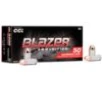 CCI Blazer Aluminum Handgun Ammunition  45 ACP 230 gr FMJ 845 fps 50 ct