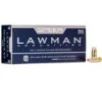 Speer Lawman Handgun Ammunition Clean-Fire 9mm Luger 147 gr  TMJ 985 fps 50 ct