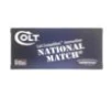 Double Tap Colt National Match Handgun Ammunition 10mm Auto 180gr FMJ 1140 fps 50 ct