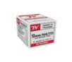Winchester USA Target   Training NATO Handgun Ammunition 9mm Luger 124 gr  FMJ 1140 fps 50 ct