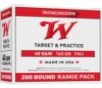 Winchester Target Handgun Ammunition  40 S W 165 gr  FMJ 1060 fps 200 ct