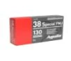 Aguila Handgun Ammuntion  38 Spl 130 gr FMJ 950 fps 50 ct