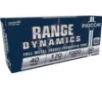 Fiocchi Pistol Shooting Dynamics Handgun Ammunition  40 S W 170 gr FMJ 1020 fps 50 box