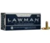 Speer Lawman Handgun Ammunition  38 Spl   P  158 gr TMJ 900 fps 50 box
