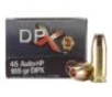 COR-BON Handgun Ammunition  45 ACP 185 gr DPX 1075 fps 20 box